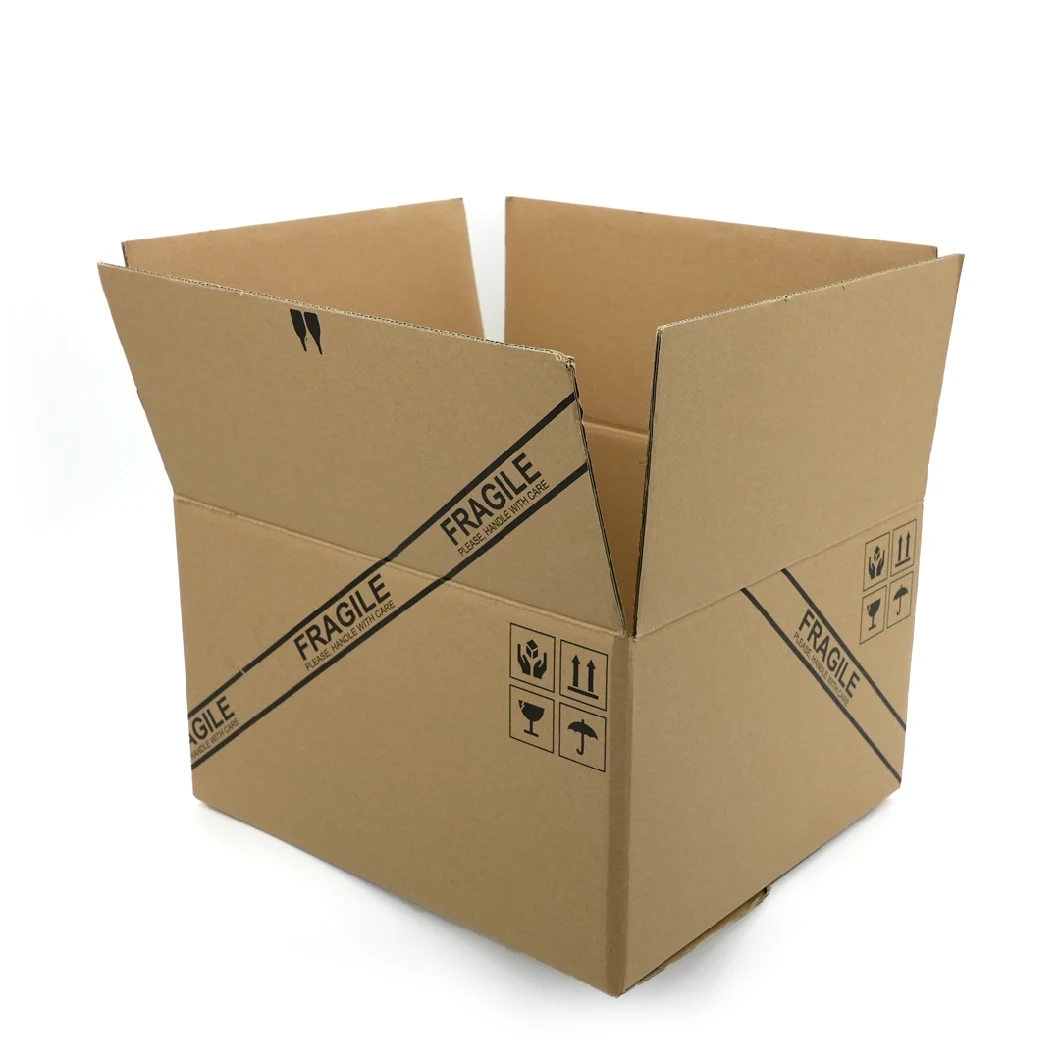 in Stock Heavy Duty Cardboard Moving Boxes Corrugated Wardrobe Big and Small Storage Carton Box