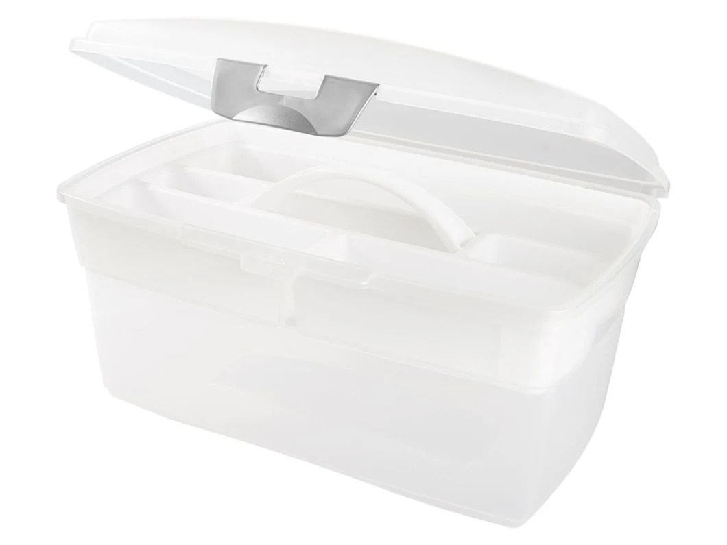 High Quality Plastic Containing Box Craft Box Sewing Box PP Storage Box for Medicine Cabinet