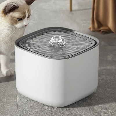 Fontana automatica per gatti di nuovo design, mangiatoia intelligente per animali domestici